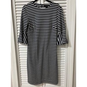 Banana Republic Striped Body Con Dress
